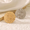 Exaggerated Punk Open Ring Female Retro Geometric Irregular Hollow Alloy Electroplated Ring