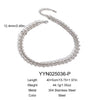 Exaggerated Triangle Chain Necklace And Bracelet Suit In Stainless Steel With Geometric Pattern And Pvd Furnace Vacuum Real Gold Plating For Women Hip Hop Fashion Jewelry Wholesale