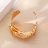 Exaggerated Twisted Alloy Bracelet Women's Fashion Punk Hiphop Style With Electroplating