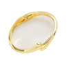 Exaggerated Water Drop Open Bracelet Metal Alloy Metallic Glaze Electroplated Hand Jewelry