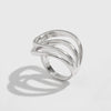 Exaggerated Widebrimmed Glitted Hammer Irregular Alloy Bracelet Electroplated