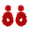 Fashion Water Droplets Alloy No Inlaid Earrings