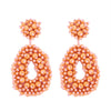 Fashion Water Droplets Alloy No Inlaid Earrings