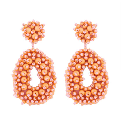 Fashion Water Droplets Alloy No Inlaid Earrings