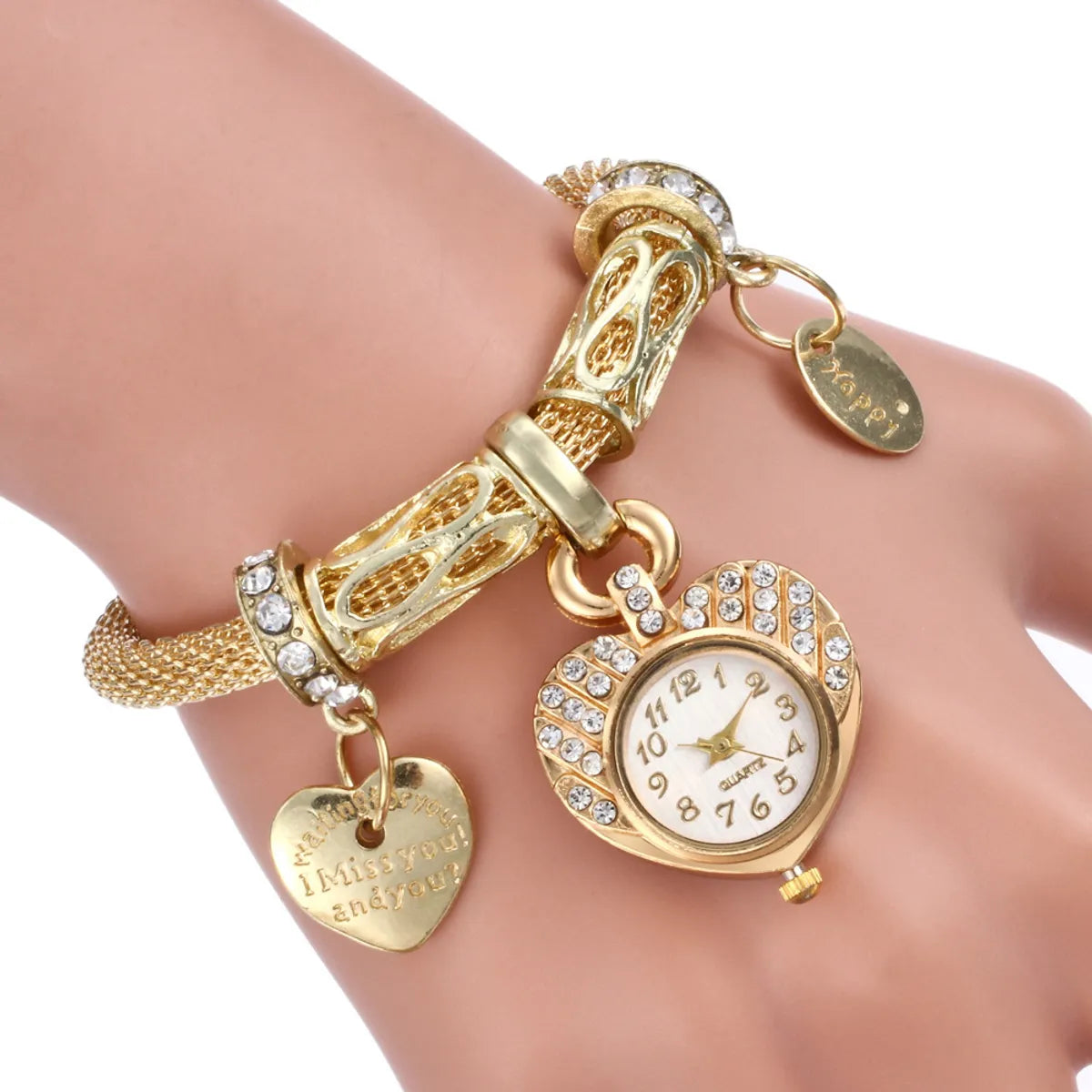 Fashion Stainless Steel Alloy Women'S Watches