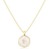 Exquisite Simple Copper Electroplated Cross Necklace With Geometric Pendant For Women In Old Money Style