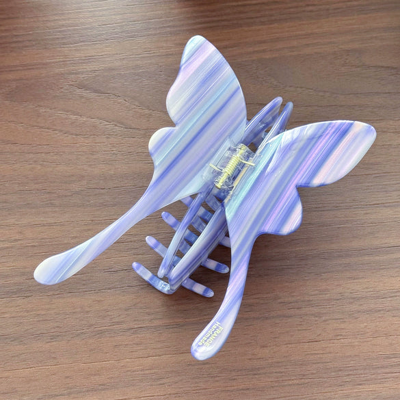Extra Large Acetate Handmade Claw Clip With 3D Butterfly Design High End Luxury Hairpin For Women
