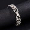 Extra Large Thick Alloy Cuban Chain Necklace Geometric Electroplated Hip Hop Street Style Unisex Jewelry