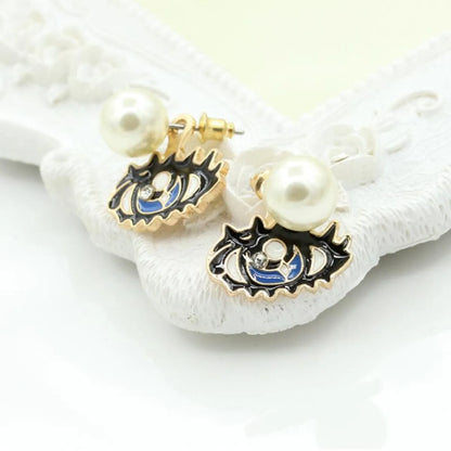 Geometric Plating Alloy No Inlaid Earrings