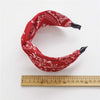 Fabric Crosswrap Hairband For Women Seiko Design