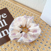 Fabric Fresh Broken Flower Handmade High Elastic Hair Ring Hair Accessories For Female