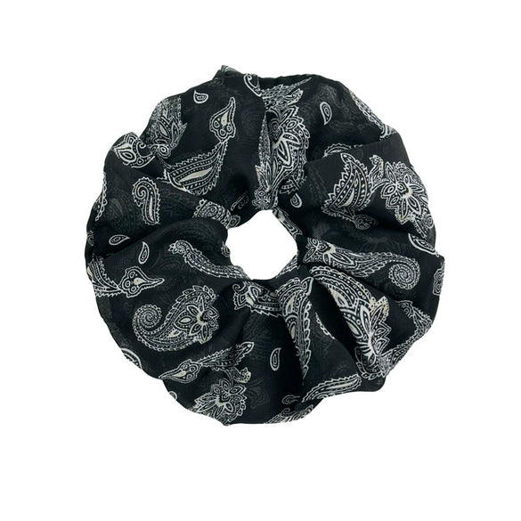 Fabric Handmade Floral Hair Tie For Women