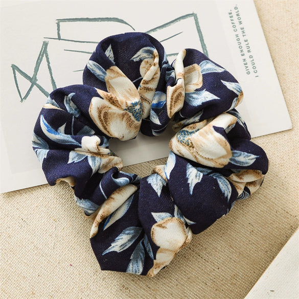 Fabric Handmade Floral Women's Hair Ring