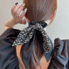 Fabric Handmade Hair Accessories With High Elasticity And Plants Flowers Style For Women