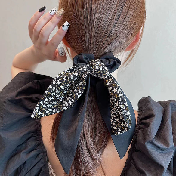 Fabric Handmade Hair Accessories With High Elasticity And Plants Flowers Style For Women