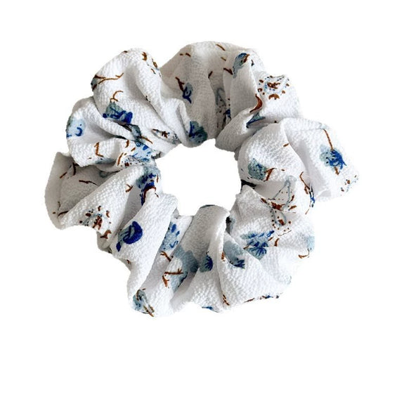 Fabric Handmade High Elastic Tricolor Striped Hair Ring Hair Accessories For Women