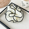 Fabric Handmade High Elasticity Pleated Ruffle Scrunchie For Women