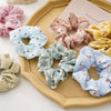 Fabric Handmade High Elasticity Ponytail Scrunchie Hair Tie