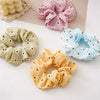 Fabric Handmade High Elasticity Ponytail Scrunchie Hair Tie