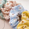 Fabric Handmade High Elasticity Ponytail Scrunchie Hair Tie