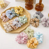 Fabric Handmade High Elasticity Ponytail Scrunchie Hair Tie