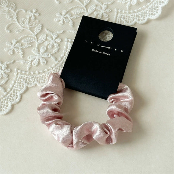 Fabric Handmade High Elasticity Simple Elegant Hair Tie For Women