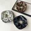 Fabric Handmade Striped Hair Ring For Female As Hair Accessories
