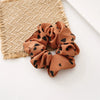 Fabric Heart Threecolor Handmade Scrunchie For Women Hair Accessory