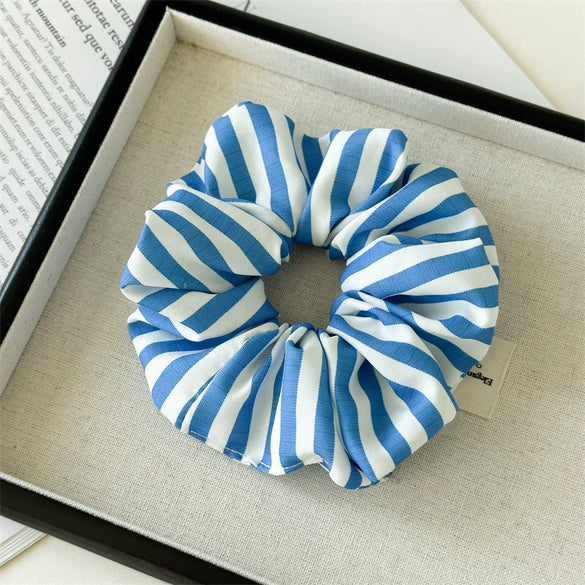 Fabric Minimalist Striped Hair Accessories For Girls