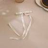 Fabric Ribbon Bow Hairpin Ballet Style Manual Processing Women's Headwear