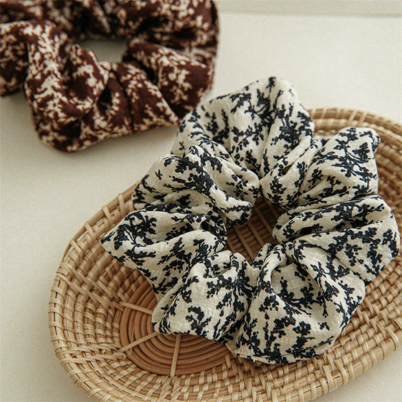 Fabric Simple Elastic Hair Ring Headwear For Female Ponytail With Seiko Craft