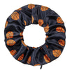 Fabric Sports Series Geometric Patterns Knitting Invisible Zipper Hair Tie