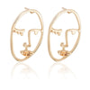 Face Mask Fashion Abstract Earrings Nhdp156848