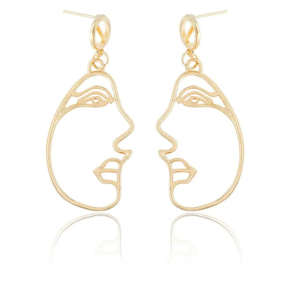 Face Mask Fashion Abstract Earrings Nhdp156848