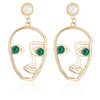 Face Mask Fashion Abstract Earrings Nhdp156848