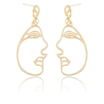 Face Mask Fashion Abstract Earrings Nhdp156848