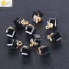 Faceted Glass And Crystal Beads For Jewelry Making Handmade Diy Jewelry Accessories With Large Hole Design