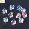 Faceted Glass And Crystal Beads For Jewelry Making Handmade Diy Jewelry Accessories With Large Hole Design