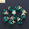 Faceted Glass And Crystal Beads For Jewelry Making Handmade Diy Jewelry Accessories With Large Hole Design