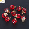 Faceted Glass And Crystal Beads For Jewelry Making Handmade Diy Jewelry Accessories With Large Hole Design