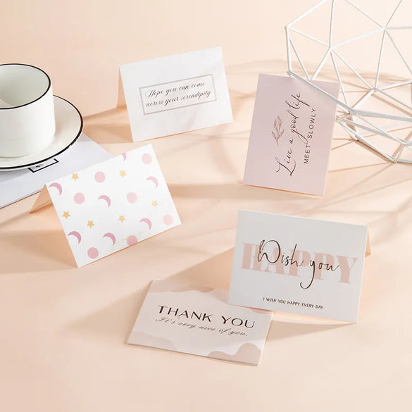 Factory Provided Simple Greeting Cards With Envelope Bakery-Style Birthday Cards And Thank-You Cards