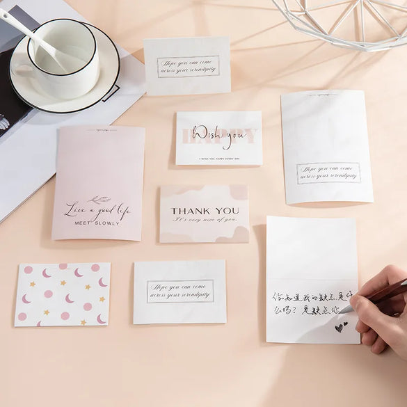 Factory Provided Simple Greeting Cards With Envelope Bakery-Style Birthday Cards And Thank-You Cards