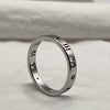 Factory Roman Numeral Titanium Steel Ring Niche High Sense Trend Diamond Ring Lovers Stainless Steel Jewelry Wholesale