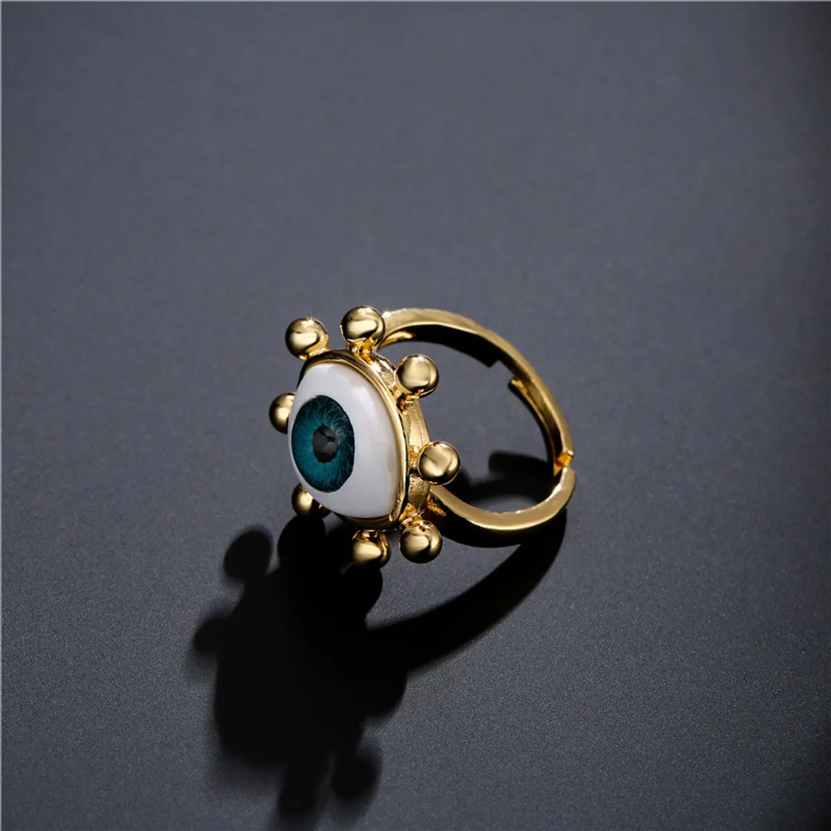 Fahsion Three-dimensional Devil's Eye Ring