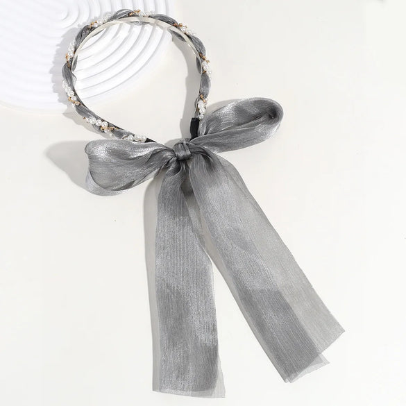 Fairy Style Bow Knot Cloth Hair Band