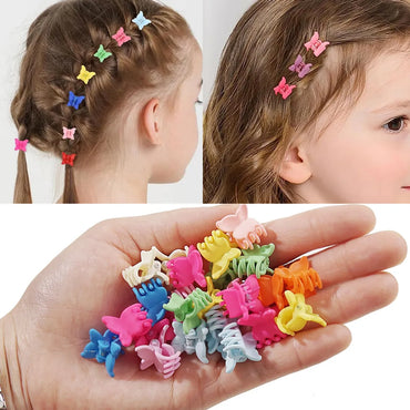 Women'S Fairy Style Cute Sweet Solid Color Plastic Spray Paint Hair Claws