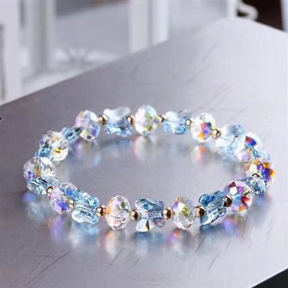 Fairy Style IG Style Butterfly Artificial Crystal Wholesale Bracelets