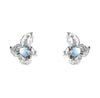 Fairy Style Simple Style Irregular Star Alloy Plating Inlay Moonstone Women'S Drop Earrings