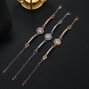 Fashion  Bracelet Women's Allmatch Bracelet Simple Temperament Noble Flash Diamond Bracelet Bracelet Bracelet Women