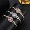 Fashion  Bracelet Women's Allmatch Bracelet Simple Temperament Noble Flash Diamond Bracelet Bracelet Bracelet Women